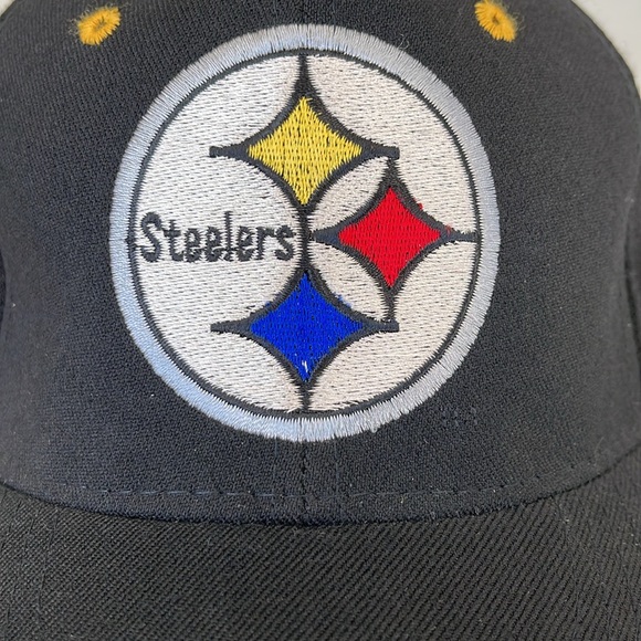 Vintage 90s Pittsburgh Steelers NFL Pro Line Fitted Hat / size 6 5/8 - 7 1/8 - Picture 3 of 8